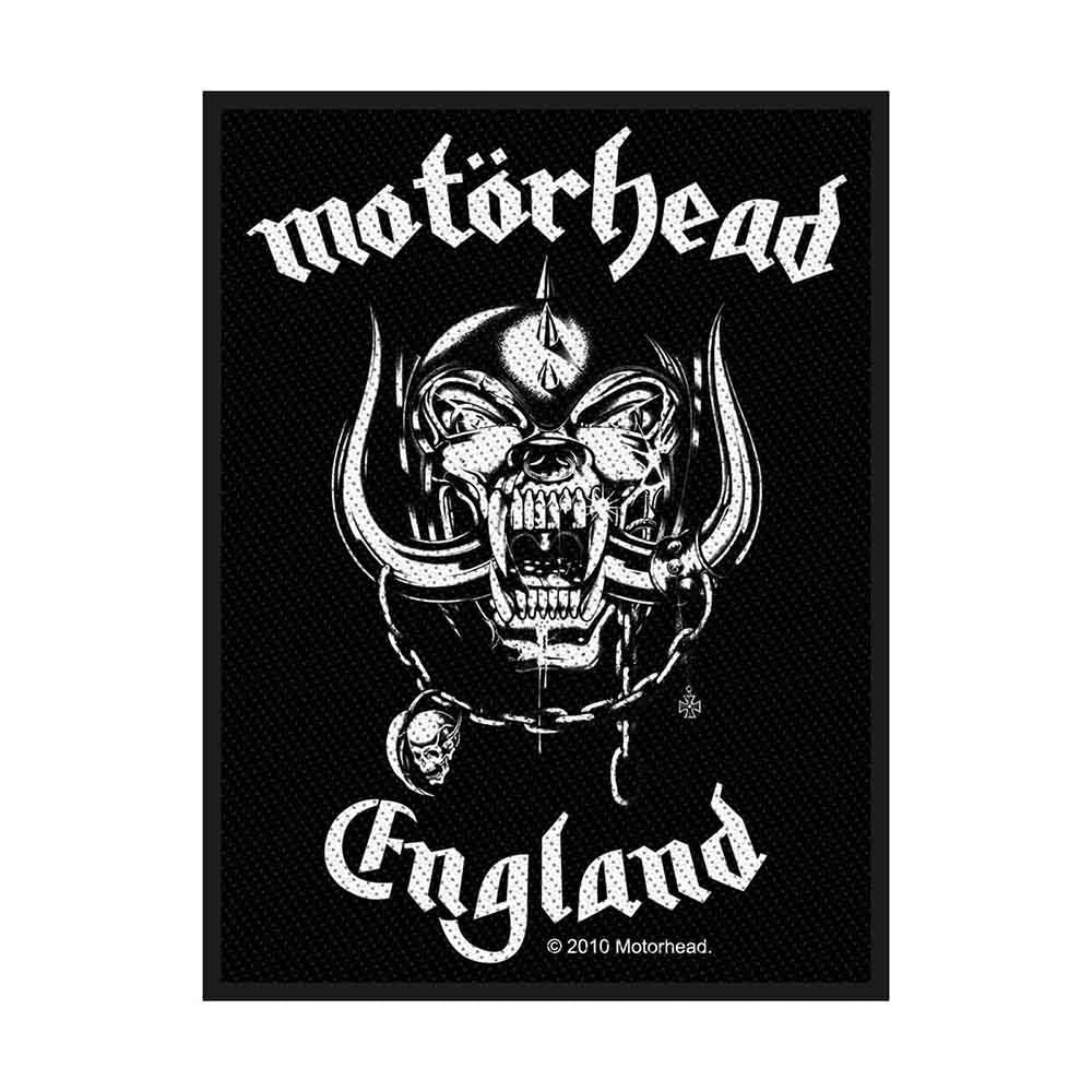 Motorhead Standard Patch: England