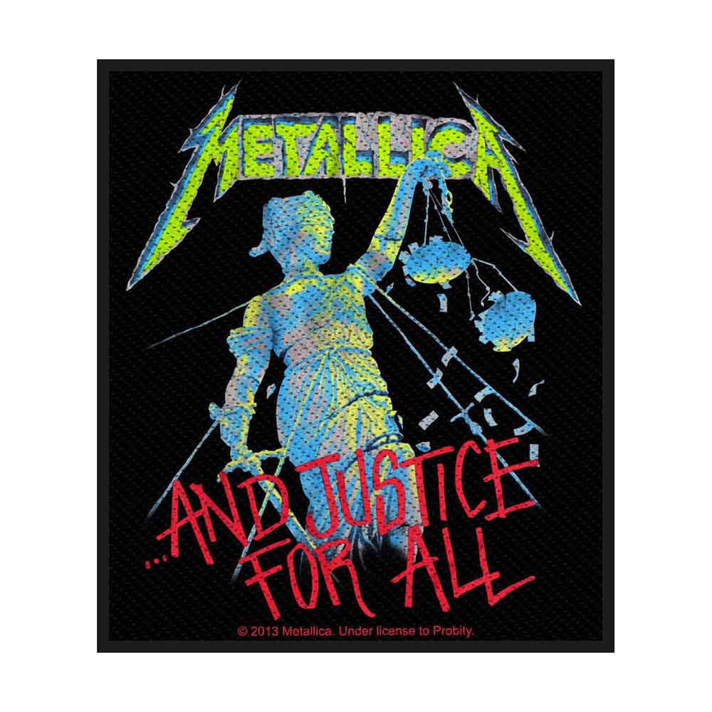 Metallica Standard Patch: And Justice for All 2