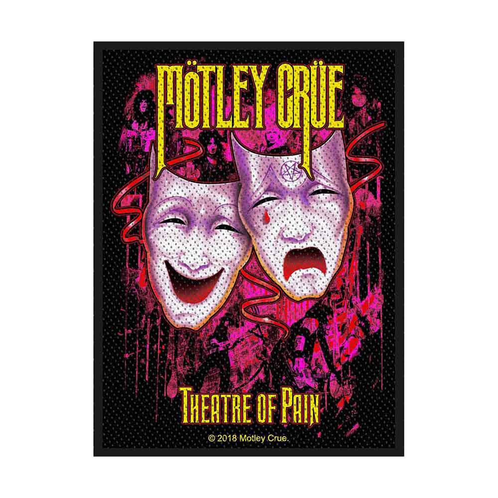 Motley Crue Standard Patch: Theater of Pain