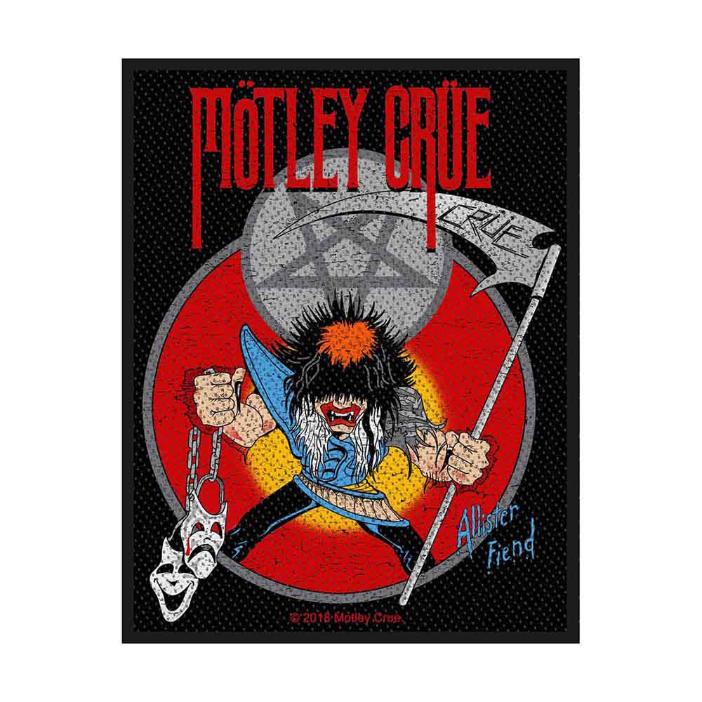Motley Crue Standard Patch: Allister Fiend