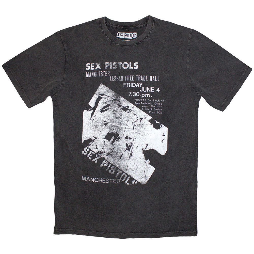 T-shirt Ufficiale Sex Pistols "Have A Rotten Day" | Unisex Cotone Grigio Carbone, Taglie S-XXL