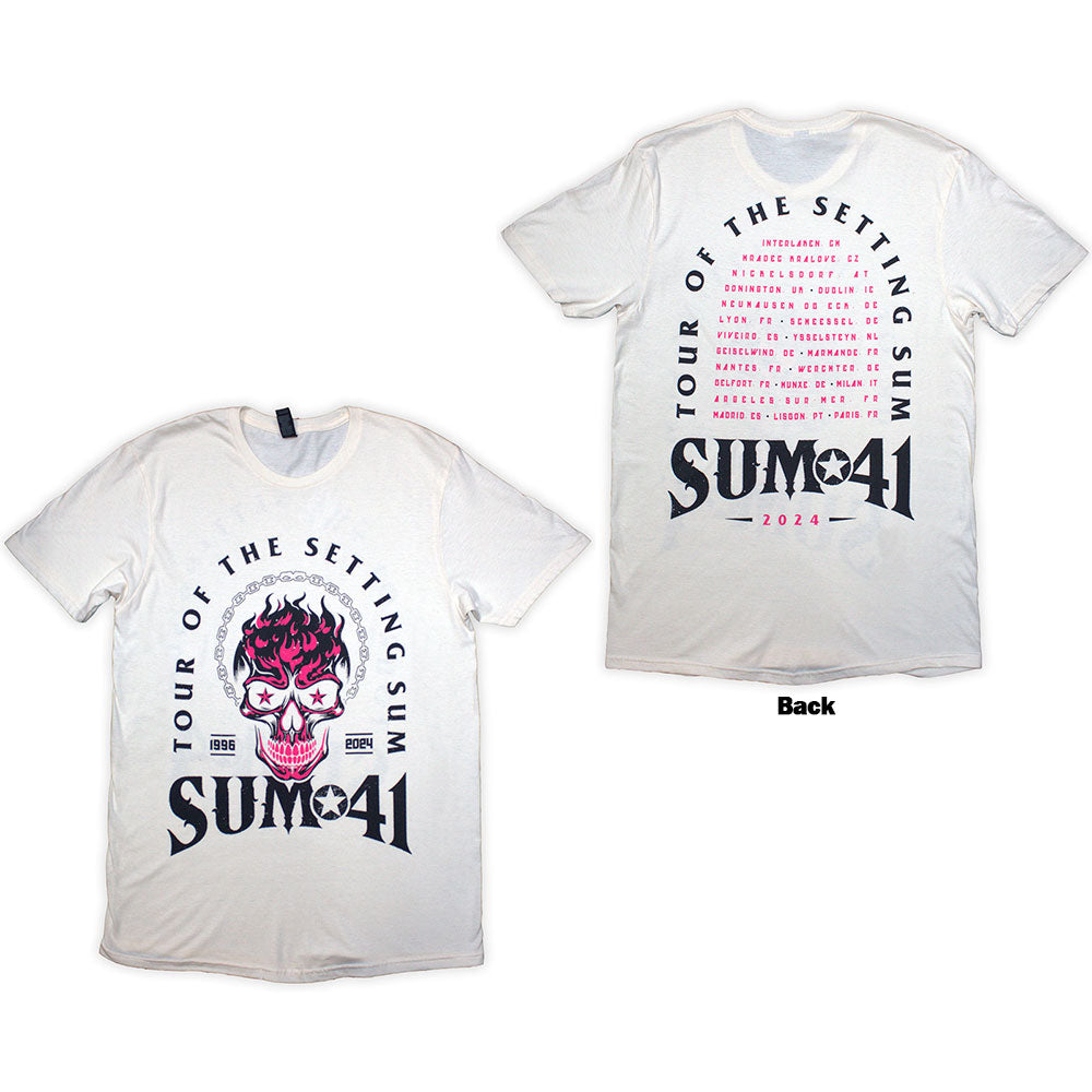 Sum 41 Unisex T-Shirt: Tour &