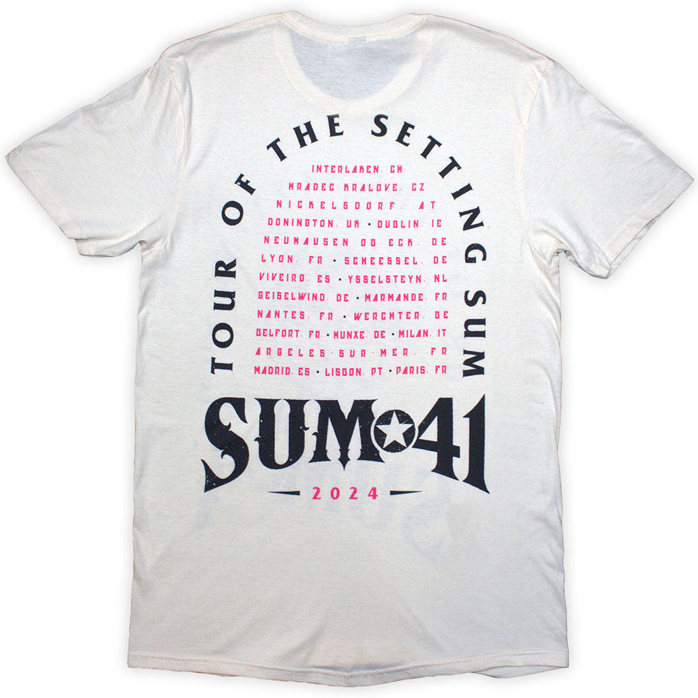 Sum 41 Unisex T-Shirt: Tour &