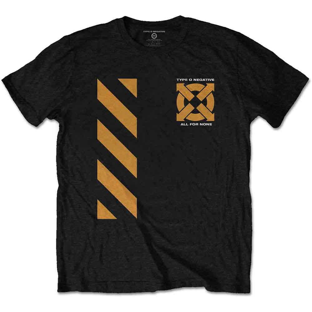 Type O Negative Unisex T-Shirt: Be A Man (Black) (Back Print)