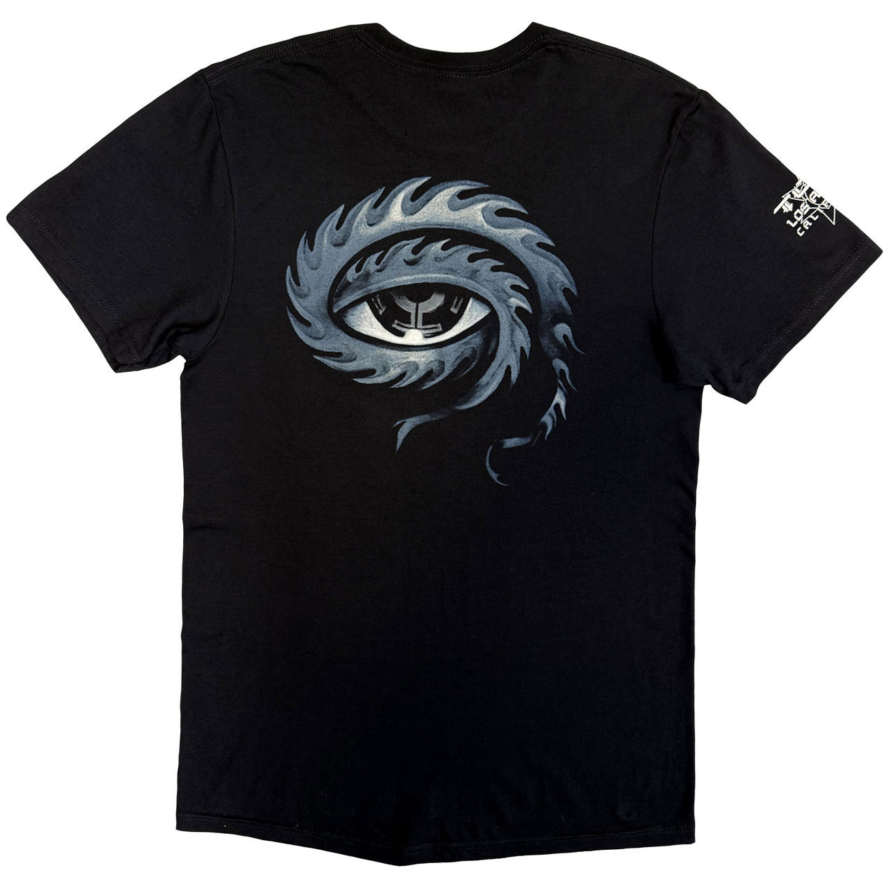 Tool Unisex T-Shirt: Big Eye (Black) (Back & Sleeve Print)