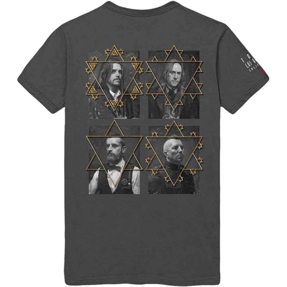 Tool Unisex T-Shirt: Full Portraits (Grey) (Back Print)