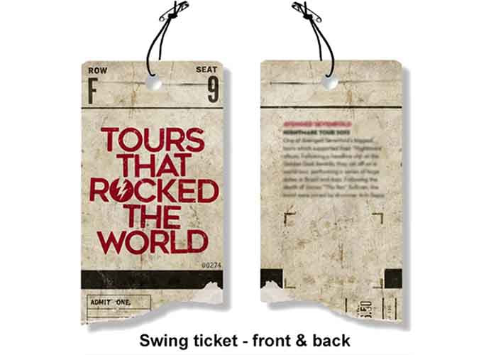 The Rolling Stones Unisex T-Shirt: US Tour 1978 (Black) (Back Print)