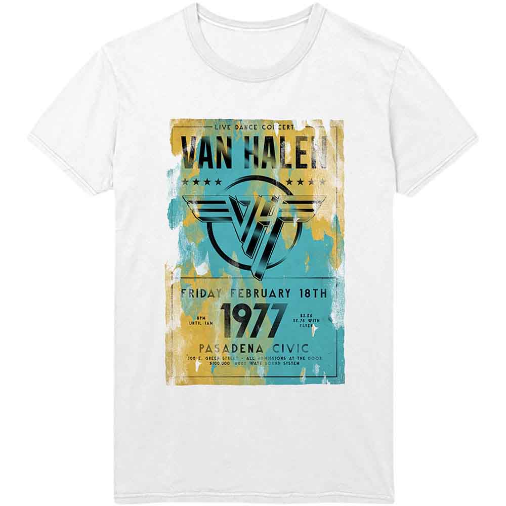 Van Halen Unisex T-Shirt: Pasadena &