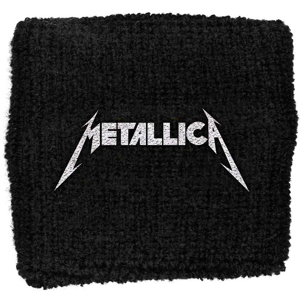 Metallica Embroidered Wristband: Logo