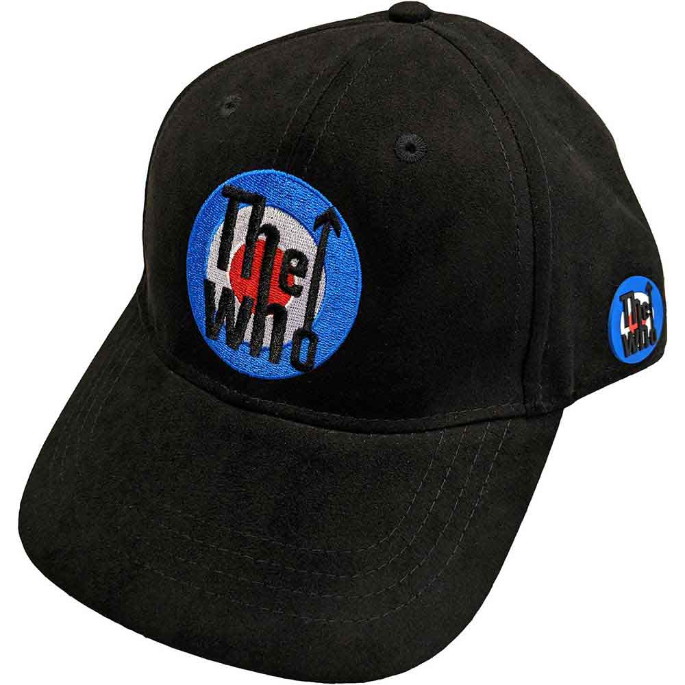 The Who Unisex Baseball Cap: Target & Leap (Black)