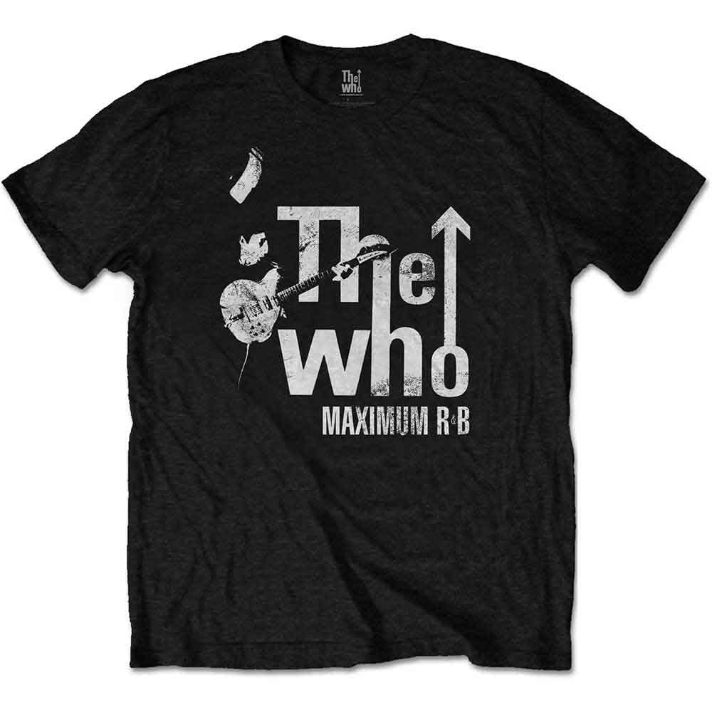 The Who Unisex T-Shirt: Maximum R&B (Black)