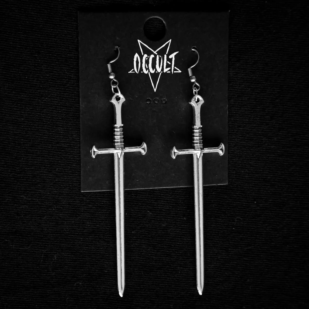Large Sword Earrings
