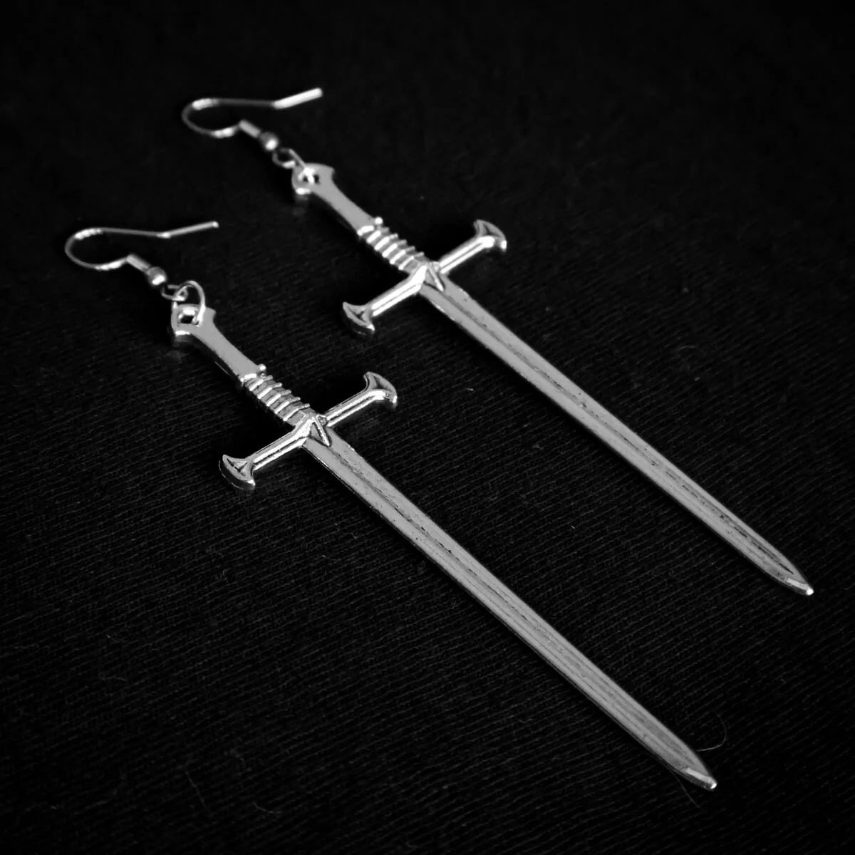 Large Sword Earrings