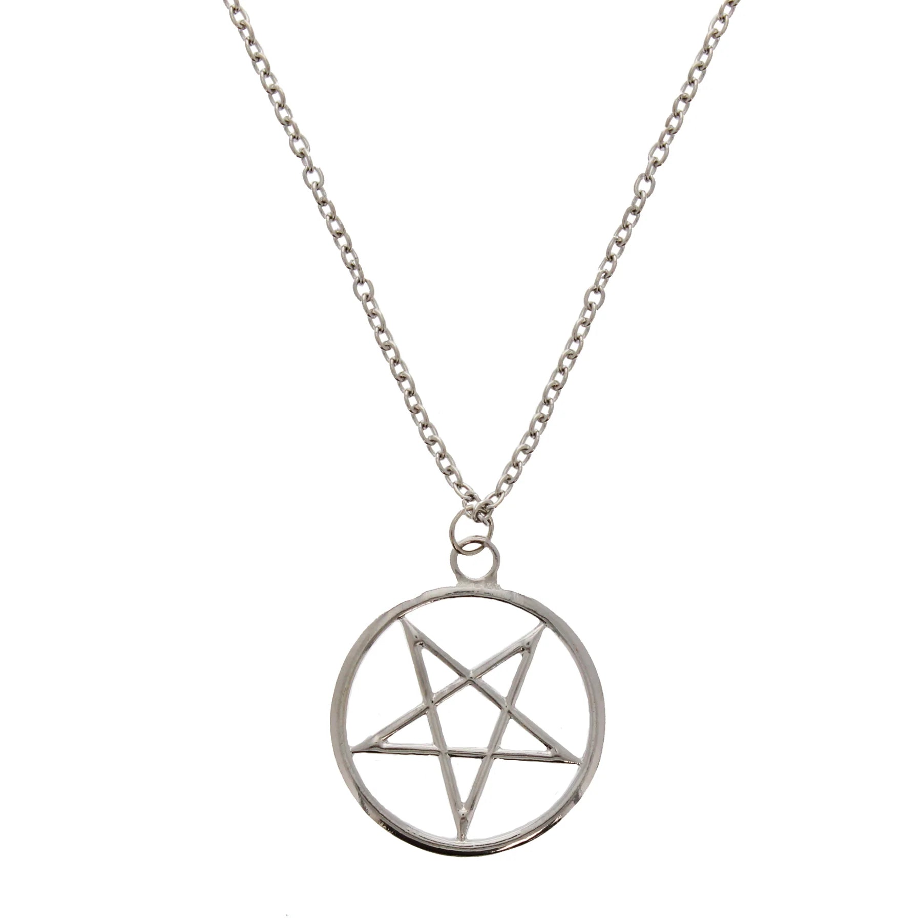 Large Pentagram Pendant Necklace