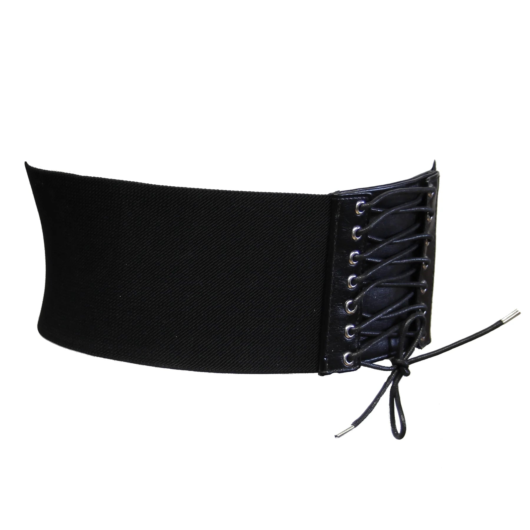 Elasticated Waist Lace Up Corset Belt - ZBELT501