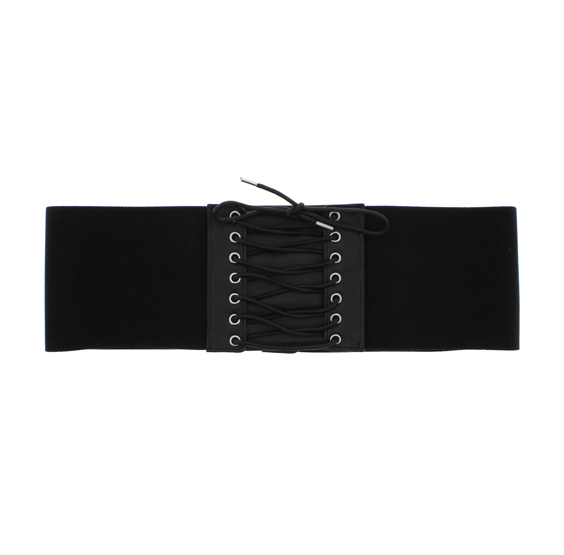 Elasticated Waist Lace Up Corset Belt - ZBELT501