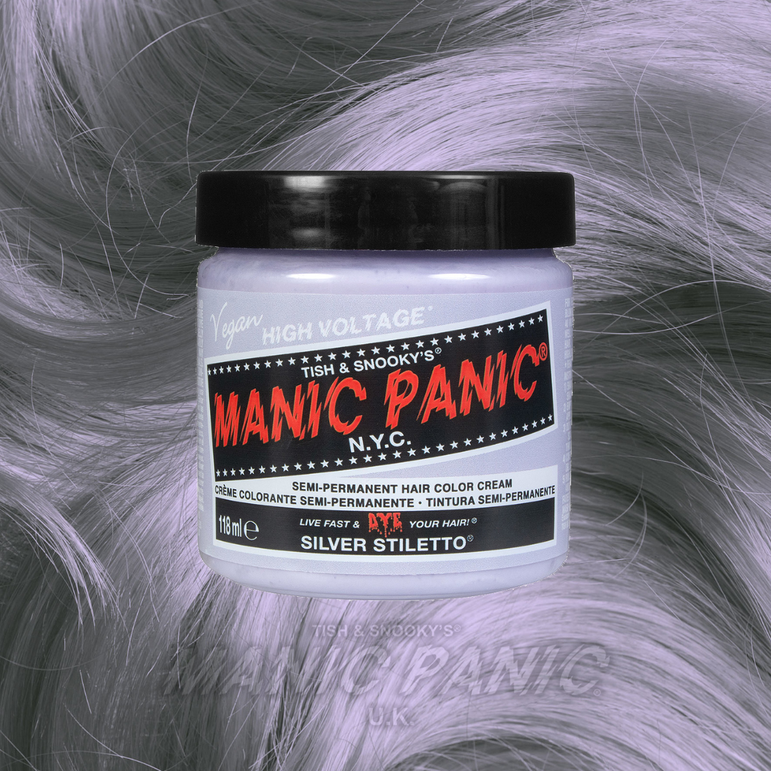 Manic Panic High Voltage® Classic Hair Colour 118ml (Stiletto Silver Toner)