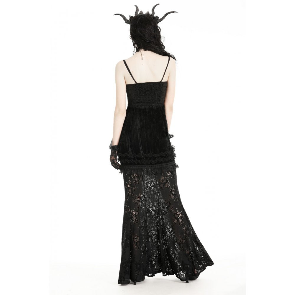 Gothic lace see-through top (✦ Dark In Love) CW081