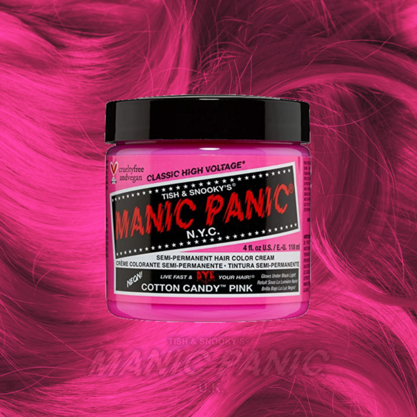 Manic Panic High Voltage® Classic Hair Colour 118ml (Cotton Candy™ Pink)