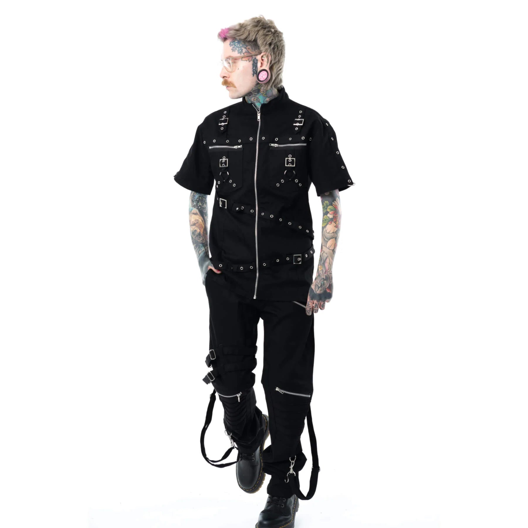 Bates Shirt (Black) (✦ Poizen Industries)