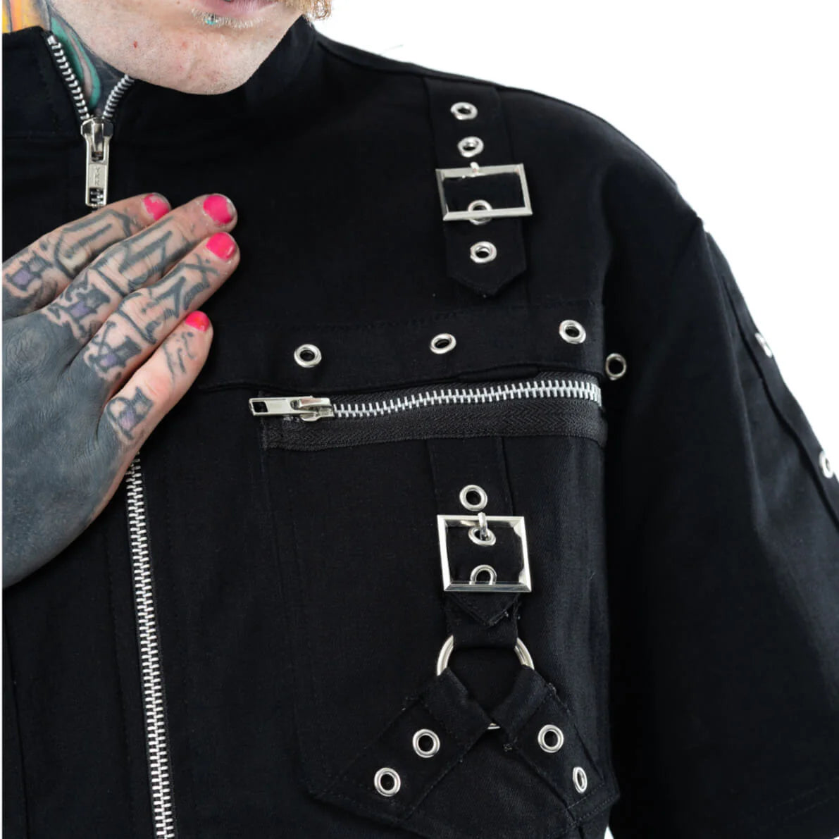 Bates Shirt (Black) (✦ Poizen Industries)