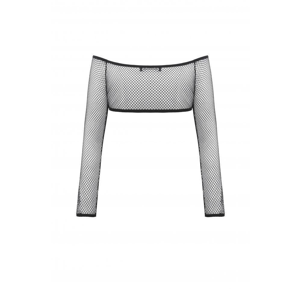 Black hot Punk mesh cape (✦ Dark In Love)