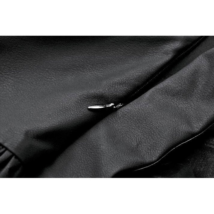 Industrial Grommet Lace-Up High-low Corset with Mesh Hem (✦ Dark In Love)