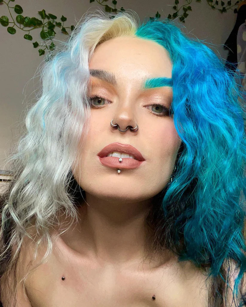 Crazy Color Peacock Blue