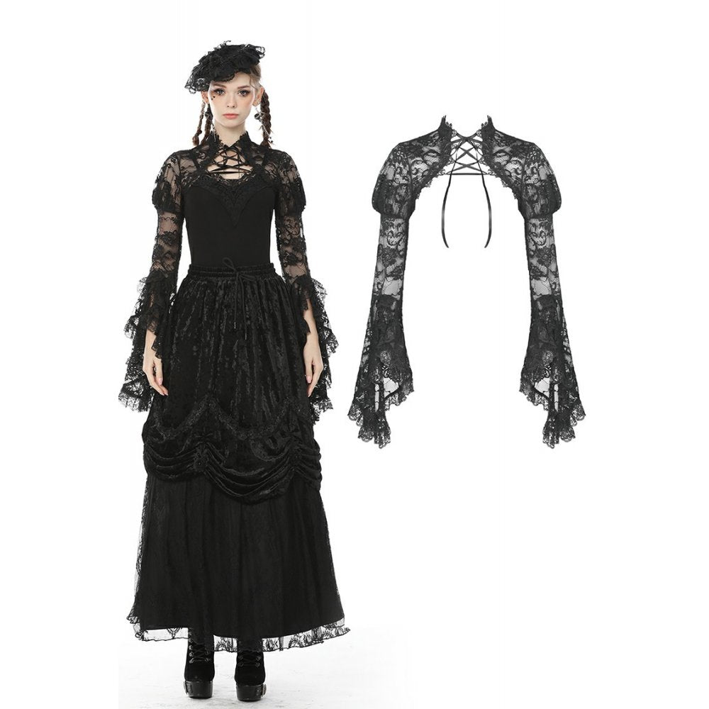 Gothic sexy big sleeves lace cape (✦ Dark In Love)