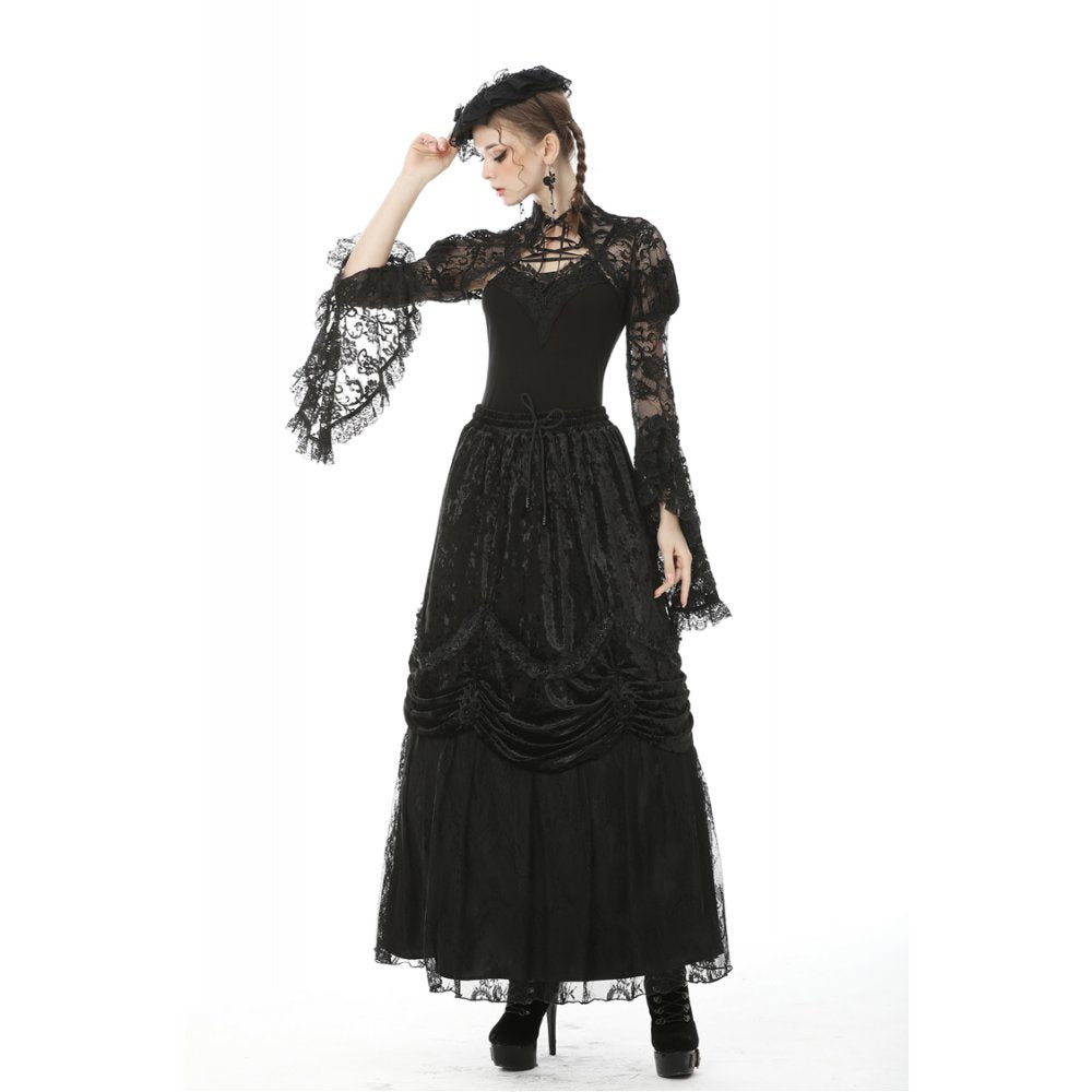 Gothic sexy big sleeves lace cape (✦ Dark In Love)