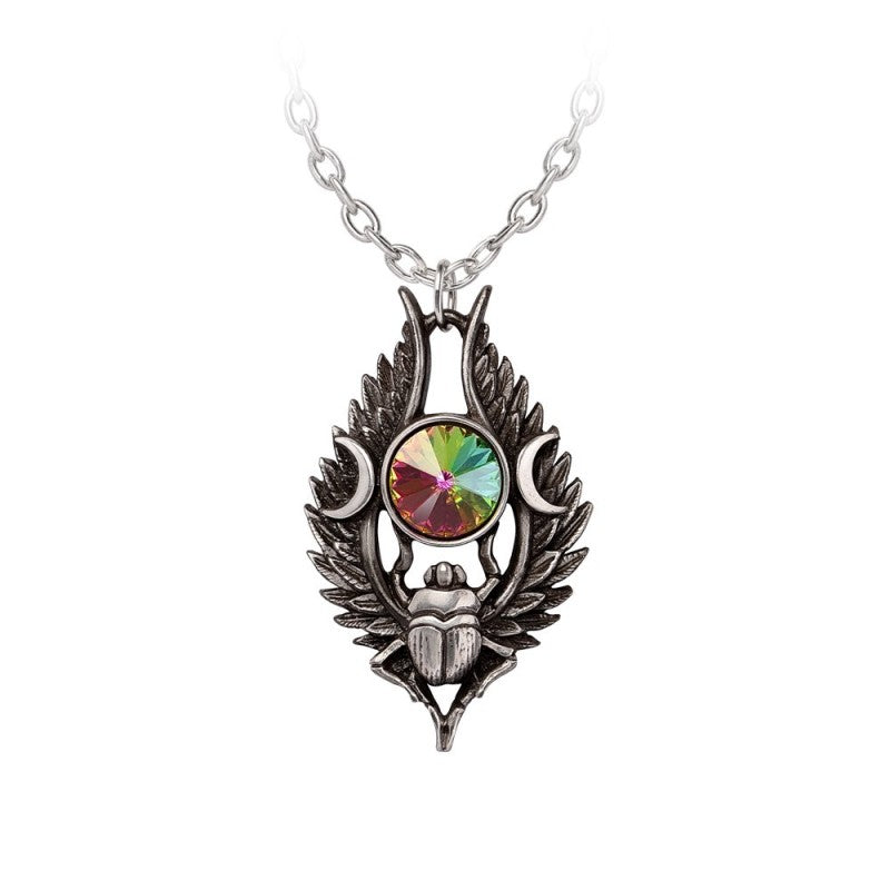 Dea Umbra Nili – Dark Goddess Of The Nile Necklace (✦ Alchemy England)