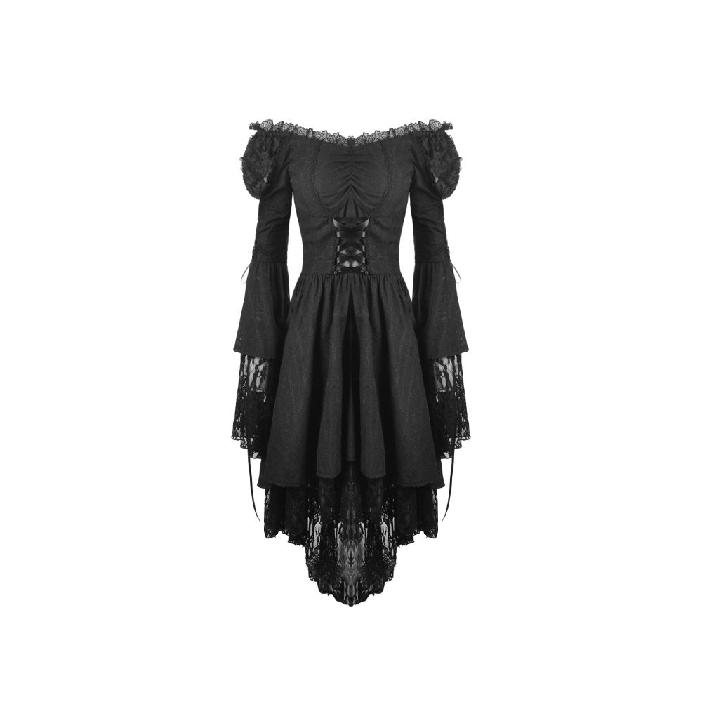 Gothic decadent longsleeves cocktail dress (✦ Dark In Love)