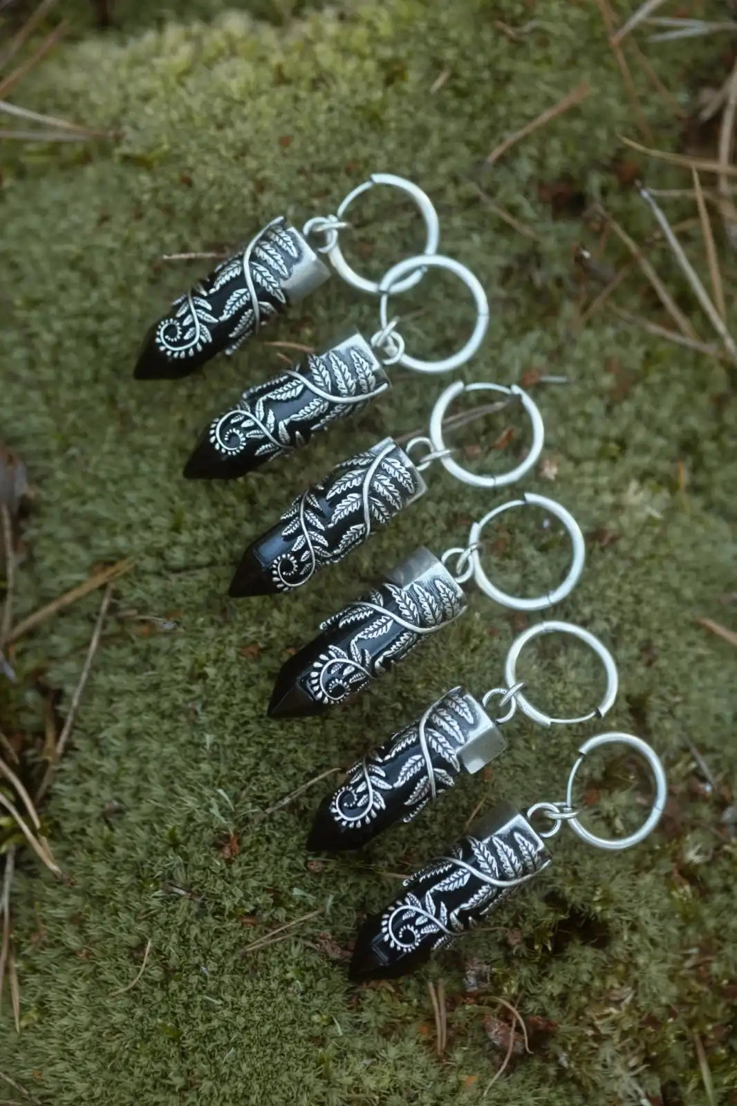 CRYSTAL FERN EARRINGS (✦ Restyle)
