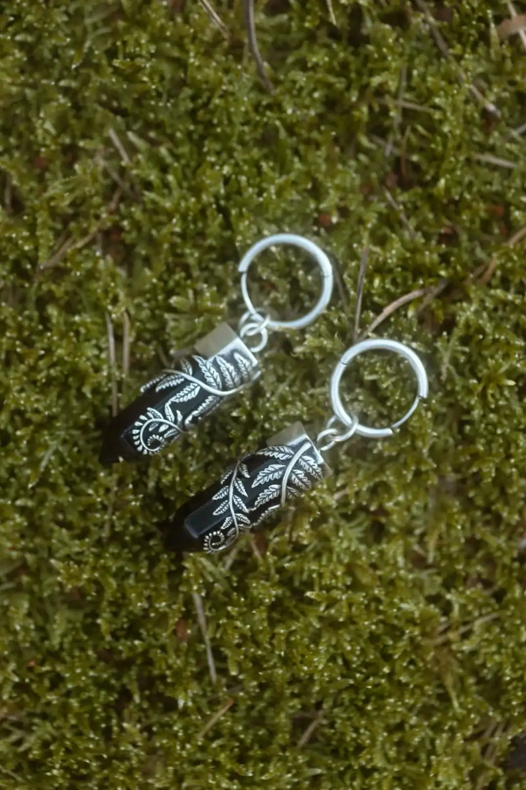 CRYSTAL FERN EARRINGS (✦ Restyle)
