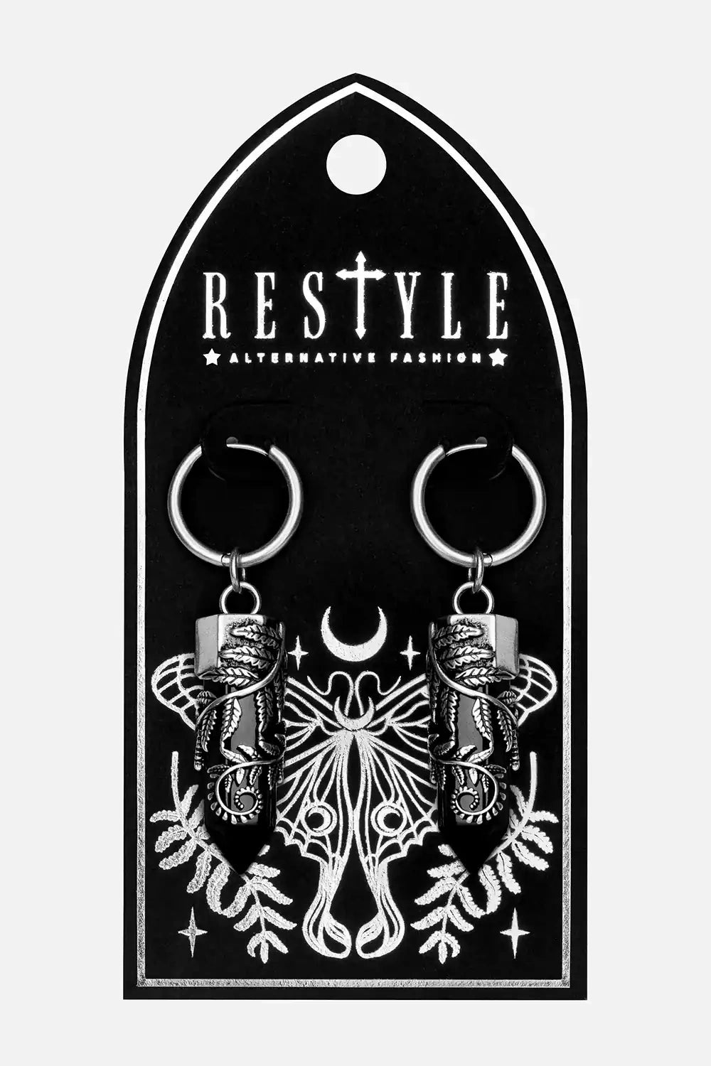 CRYSTAL FERN EARRINGS (✦ Restyle)