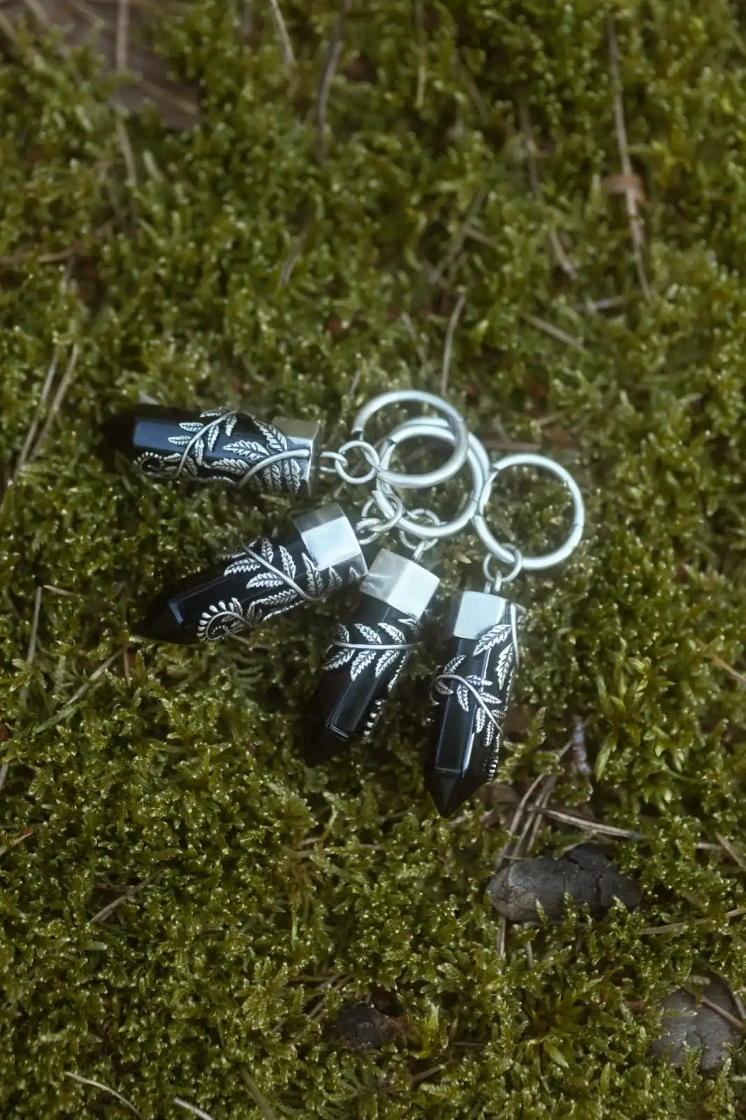 CRYSTAL FERN EARRINGS (✦ Restyle)