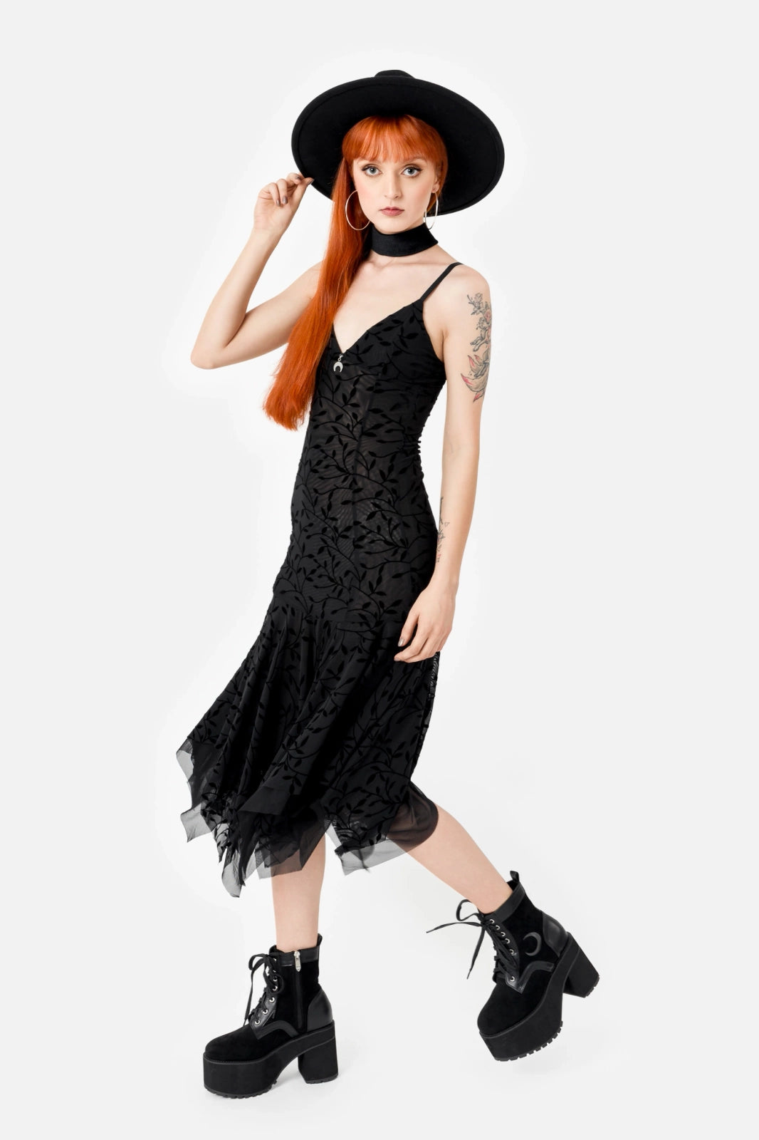 FALLEN LEAVES MIDI DRESS (✦ Restyle)