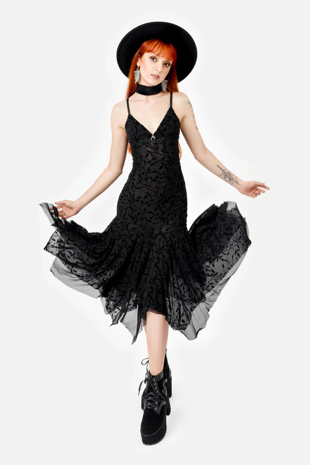 FALLEN LEAVES MIDI DRESS (✦ Restyle)