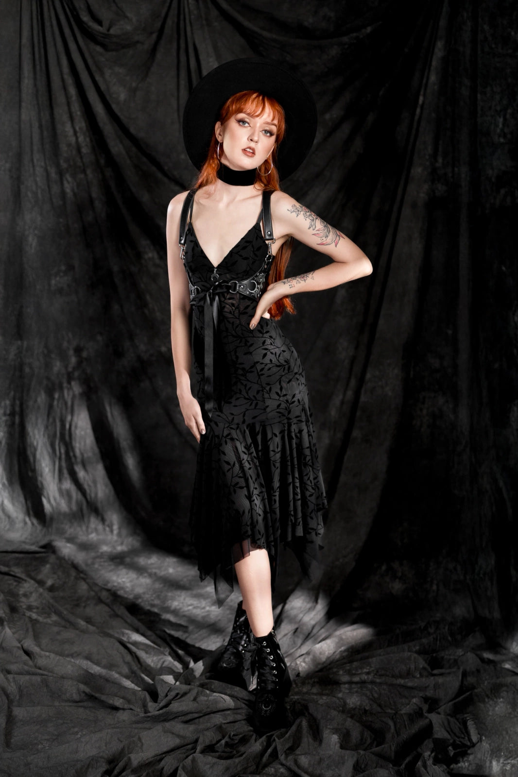 FALLEN LEAVES MIDI DRESS (✦ Restyle)