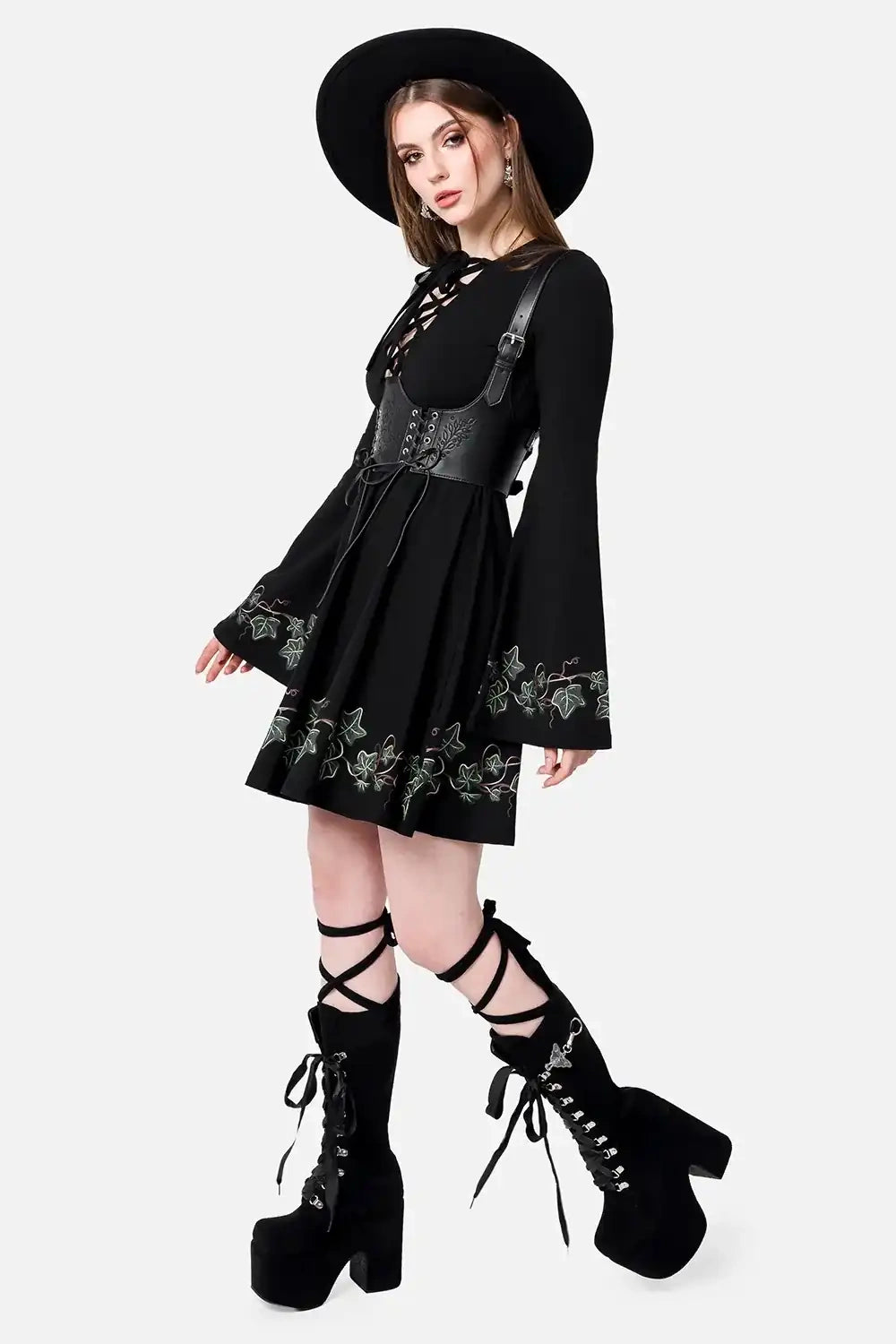 TANGLED VINES MINI DRESS (✦ Restyle)