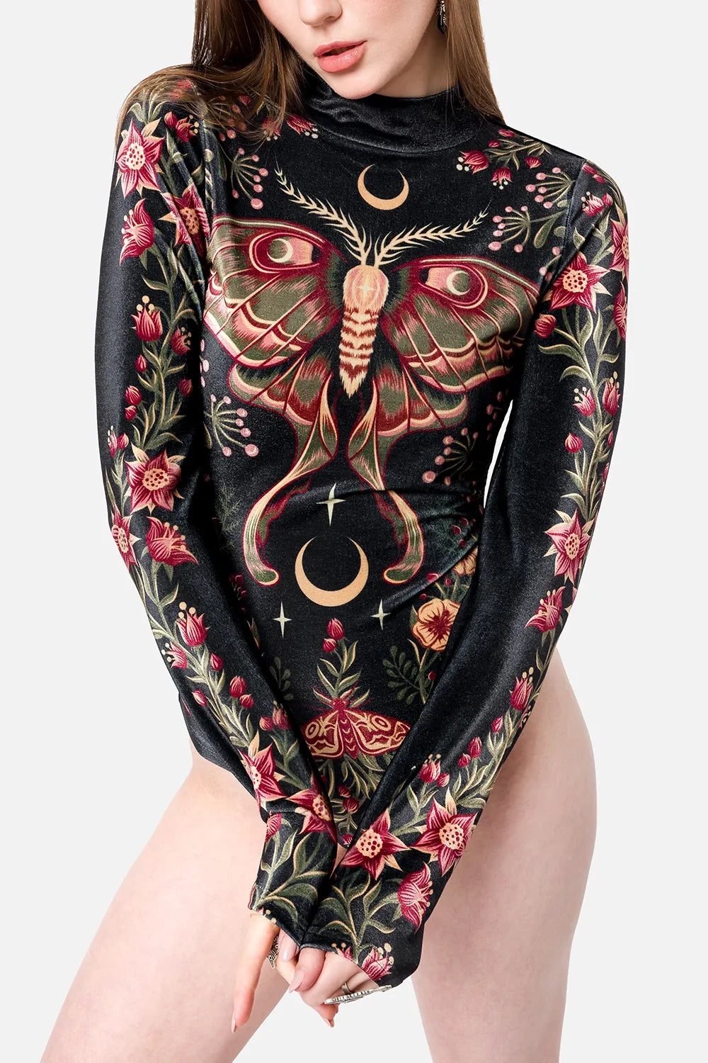WILDERWOOD VELVET BODYSUIT (✦ Restyle)