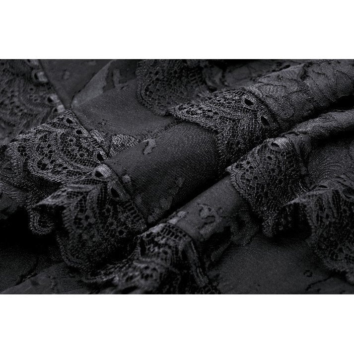 Playful gothic flouncy puff skirt (✦ Dark In Love) KW349