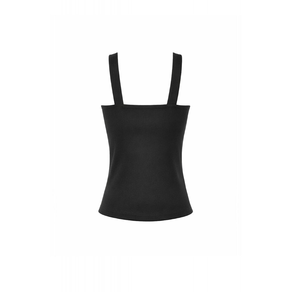 Top with Pentagram Mesh Inlay (✦ Dark In Love) TW706