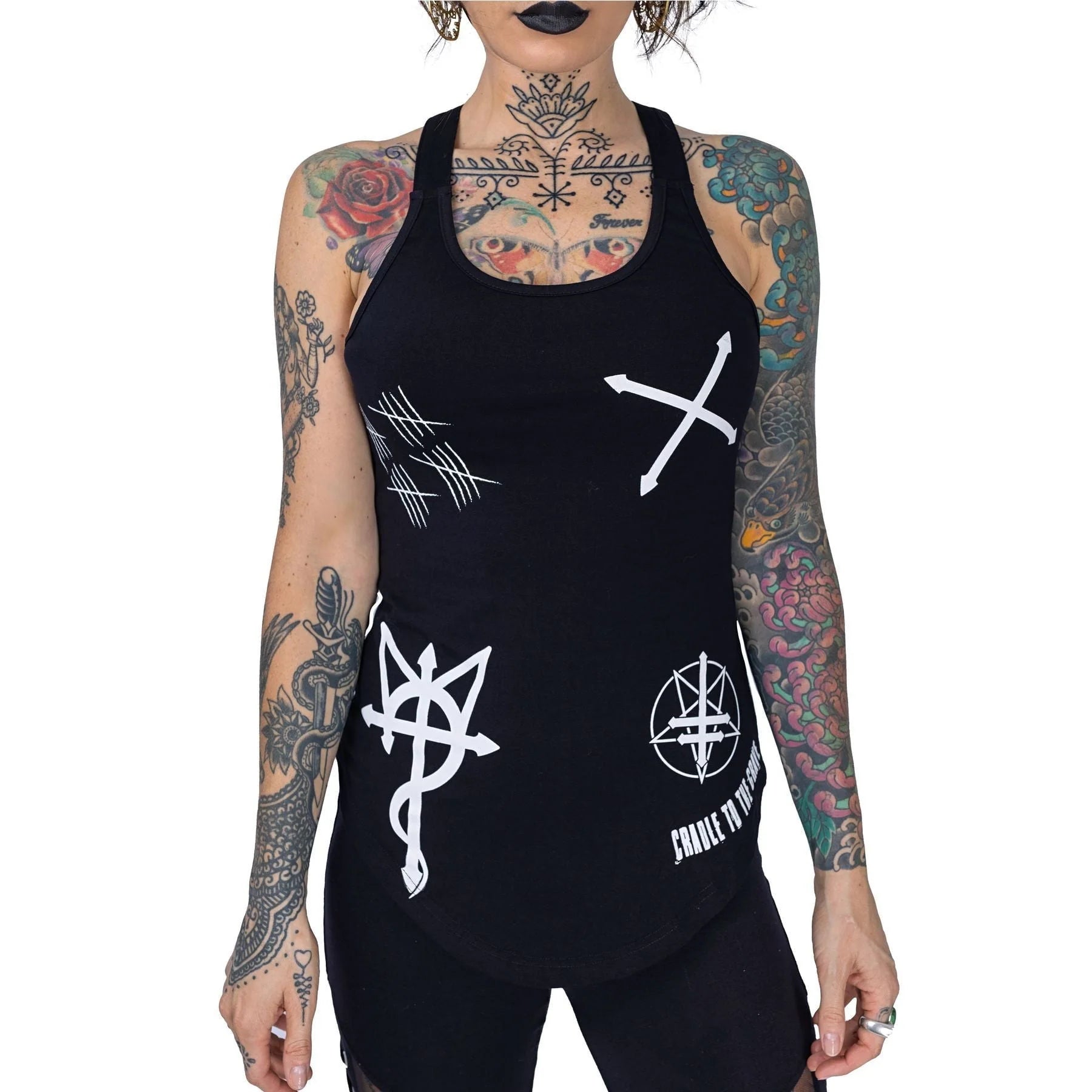 Heartless Craft Top (Black) (✦ Heartless)