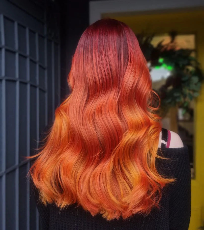 Crazy Color Coral Red