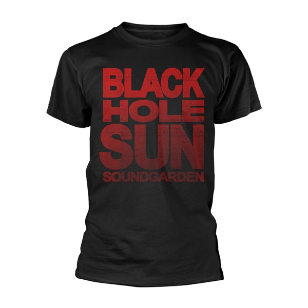 Soundgarden Unisex T-Shirt: Black Hole Sun (Black)