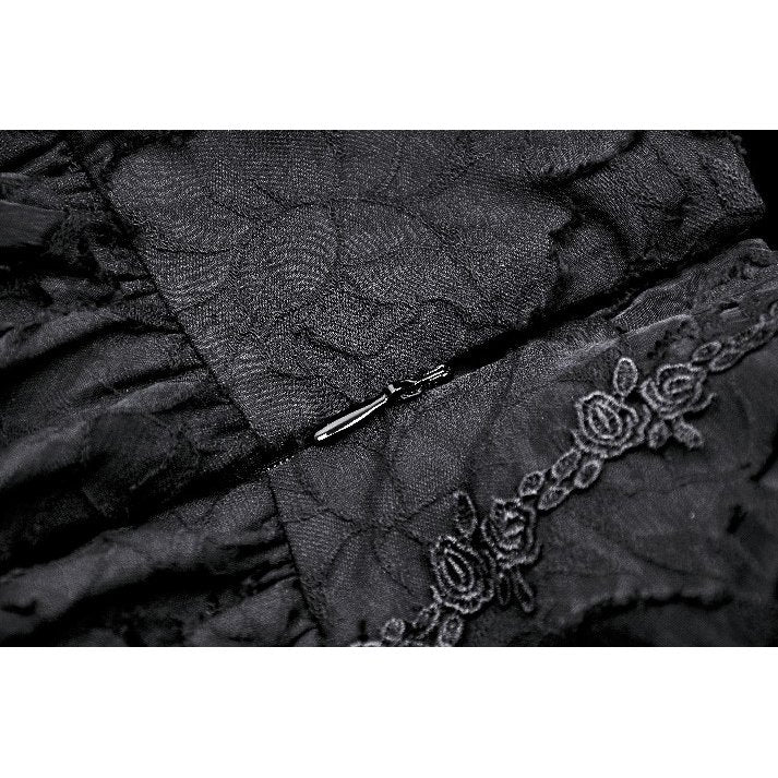 Playful gothic flouncy puff skirt (✦ Dark In Love) KW349
