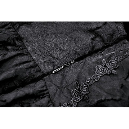 Playful gothic flouncy puff skirt (✦ Dark In Love)