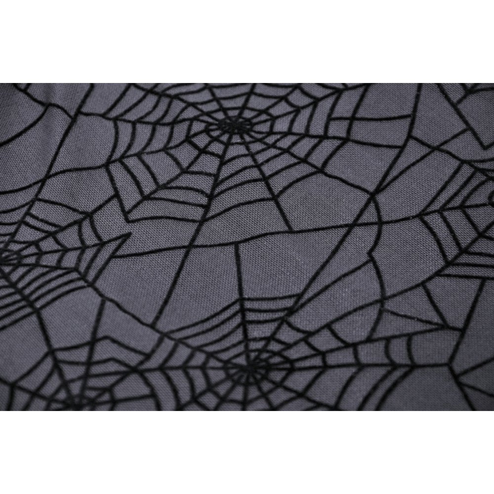 Punk spider mesh sexy see-though strap dress (✦ Dark In Love) 
