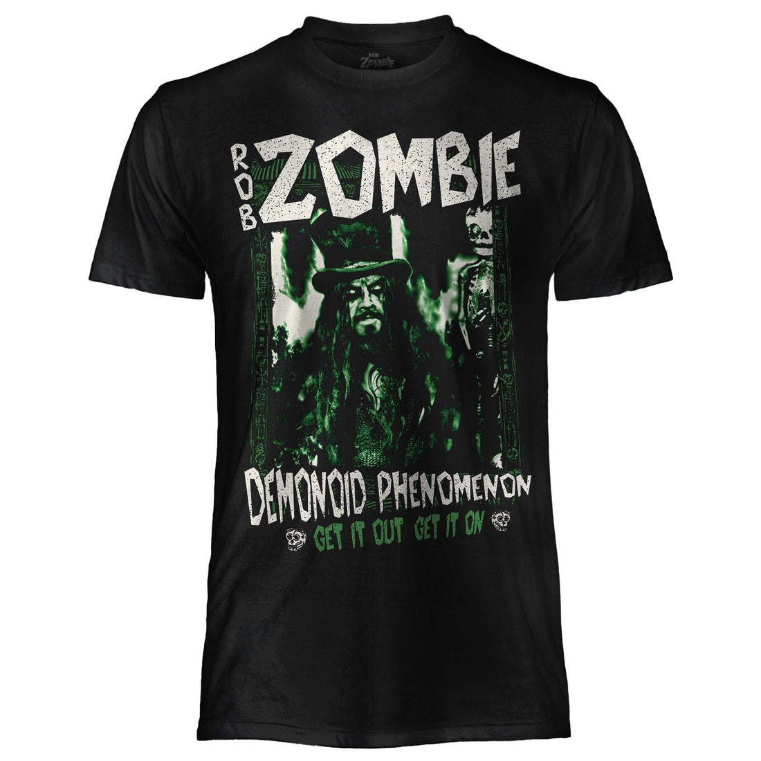 Rob Zombie Unisex T-Shirt: Demonoid (Black)